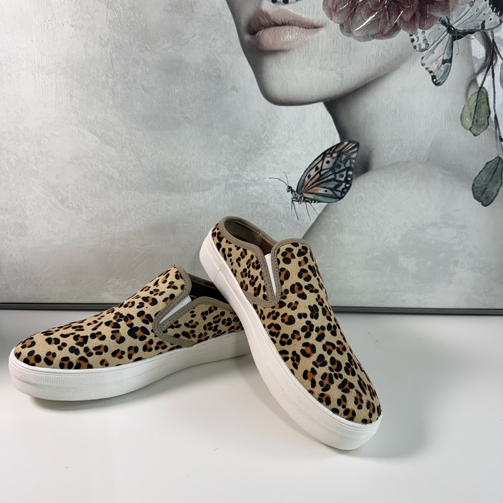Naughty Monkey Leopard Print Slip-On Sneakers - Picture 1 of 4